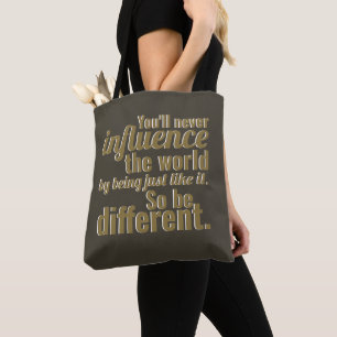 Tote Bag Soyez Différents