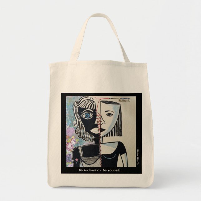 Tote Bag Soyez Fourre-tout authentique 1 (Devant)