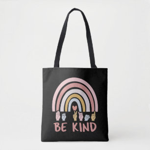 Tote Bag Soyez Gentil ASL III - Langue des Signes Américain