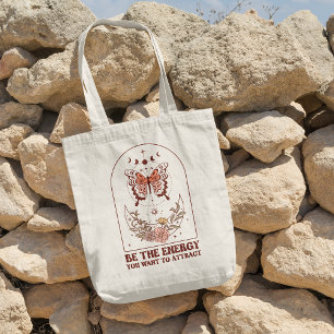 Tote Bag Soyez l'énergie que vous voulez attirer Boho