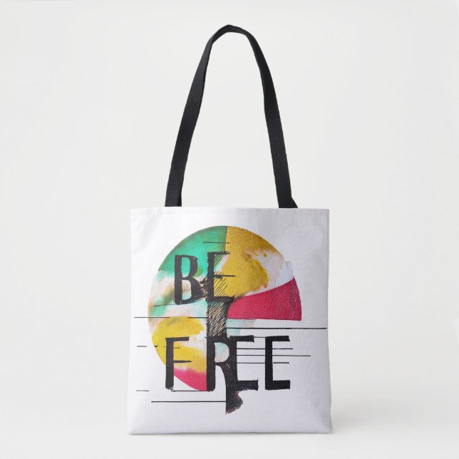 Tote Bag Soyez libre (Devant)