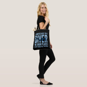 Tote Bag Soyez Toujours Agréable À Un Plongeur Plongée Plon