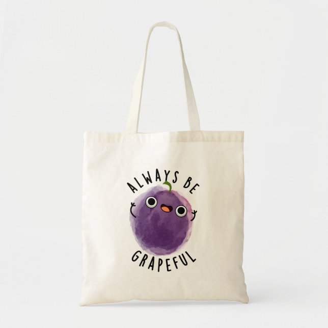 Tote Bag Soyez toujours souriant jeu de pépins amusant (Devant)