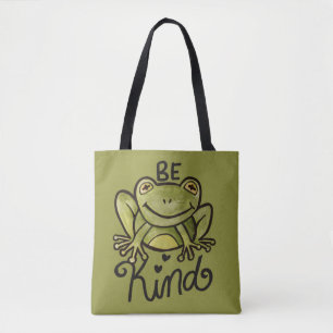 Tote Bag Soyez une grenouille