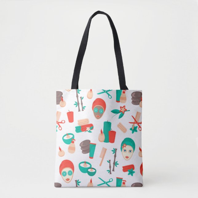 Tote Bag Spa Day Self Love Vibes Fourre-tout (Devant)
