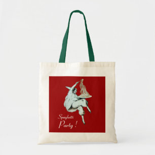 TOTE BAG SPAGHETTI PARTY, CUISINE ITALIENNE, RESTAURANT