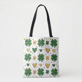 Tote Bag Sparkling St. Patrick's Motif Design