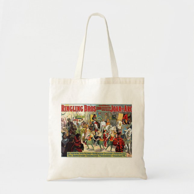 Tote Bag Spectacular de Jeanne d'Arc de cirque de frères de (Devant)