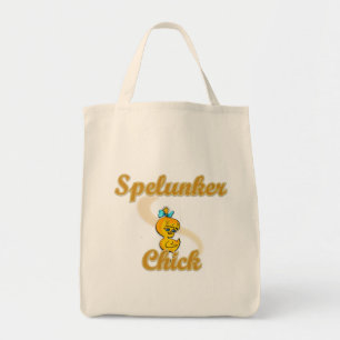 Tote Bag Spelunker Chick