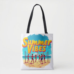Tote Bag Spike le Soleil : Vibrations estivales déchaînées