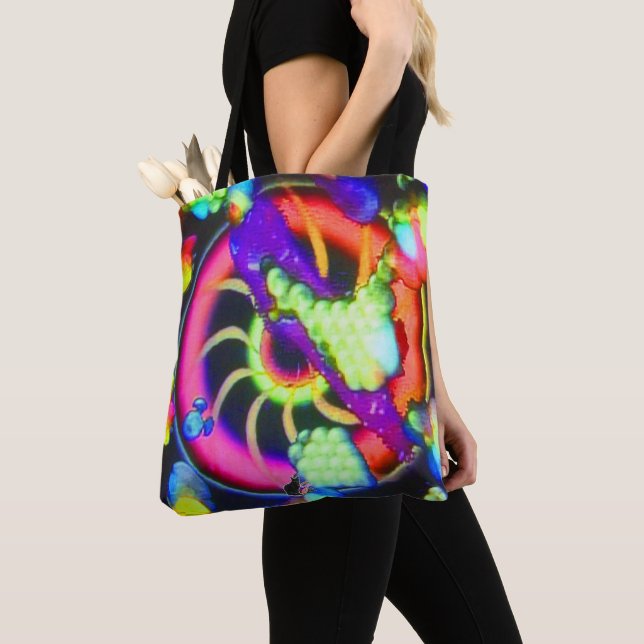 Tote Bag Spirale surréelle (De près)