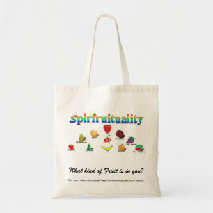 Tote Bag Spirfruituality : Quel un peu fruit est dans vous
