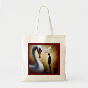 Tote Bag Spirit Animal Swan 1