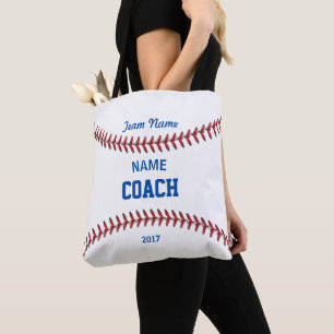 Tote Bag Sport de base-ball d'entraîneur