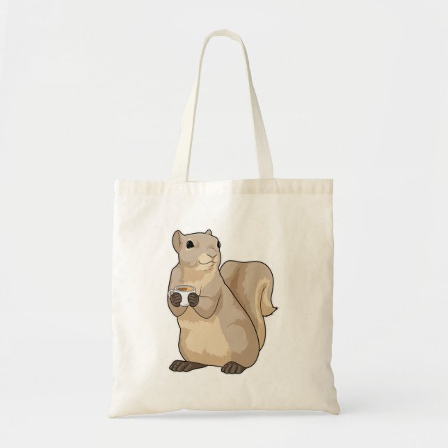 Tote Bag Squirl Coffee Cup (Devant)