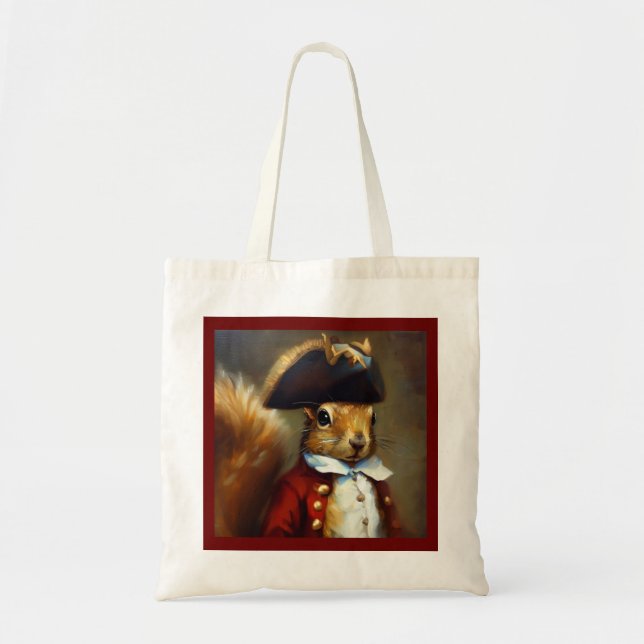 Tote Bag Squirrel Redcoat (Devant)