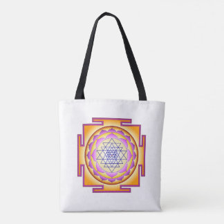 Tote Bag Sri Yantra Chakra Shiva Shakti Navayoni Déesse
