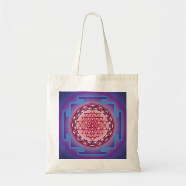 TOTE BAG SRI YANTRA - SANCTUAIRE (Devant)