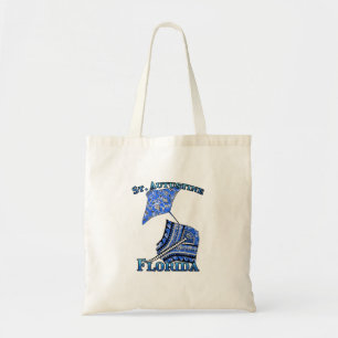 Tote Bag St. Augustine Florida Tribal de vacances Stingray
