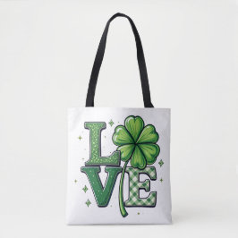 Tote Bag St. Patrick's Day Love Clipart Clower