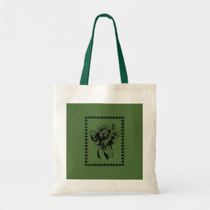 Tote Bag St. Patrick's Day Shamrock irlandais Bouquet Fourr