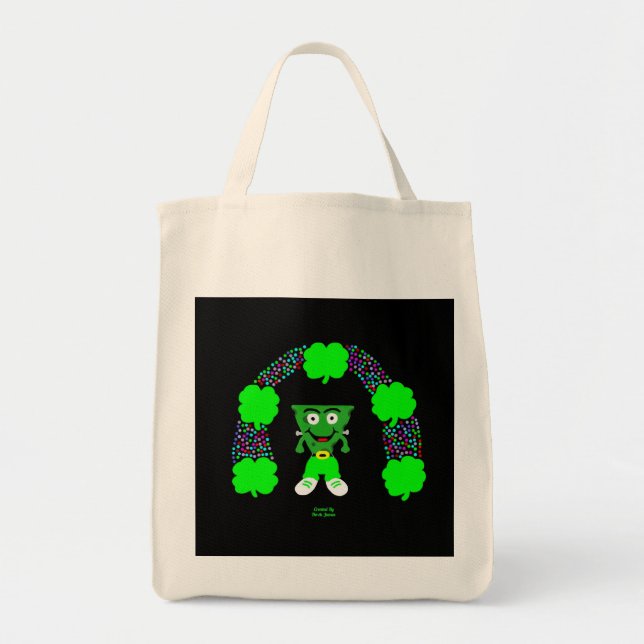 Tote Bag St. Patrick's FrankenCheese Grocery Fourre-tout (Devant)