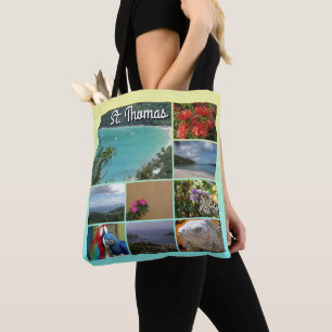 Tote Bag St. Thomas - Collage photo Pittoresque