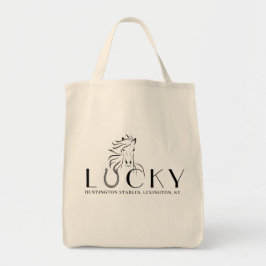 Tote Bag Stable ou Nom du cheval Chance-fer à cheval Bottes