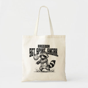 Tote Bag Star de volley-ball Raton laveur - Graphique Set S