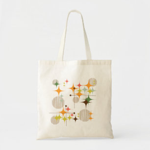 Tote Bag Starbursts et Globes modernes du milieu du siècle