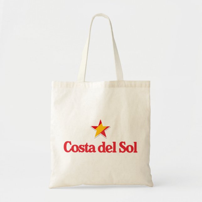 Tote Bag Stars of Spain – Costa del Sol (Devant)