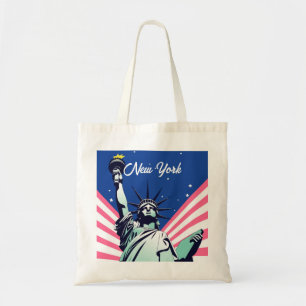 Tote Bag Statue américaine de la Liberté New York NYC