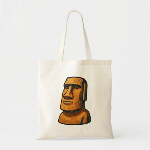 Tote Bag Statue de Maoi Stoic