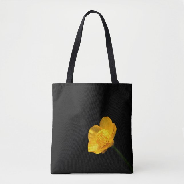Tote Bag Stcna à fleurs de tasse à beurre (Devant)