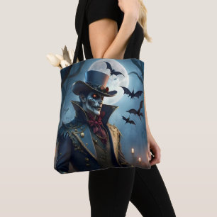 Tote Bag Steampunk Southern Gothic Zombie Halloween