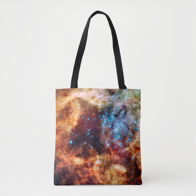 Tote Bag Stellar Nursery R136 Tarantula Nebula NASA Photo (Devant)