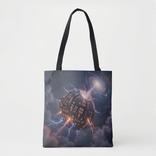 Tote Bag Stellar Path – Journey Through the Universe´4 (Devant)