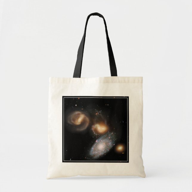 Tote Bag Stephan's Quintet Galaxies (Devant)