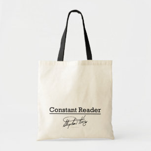 Tote Bag Stephen King, lecteur constant