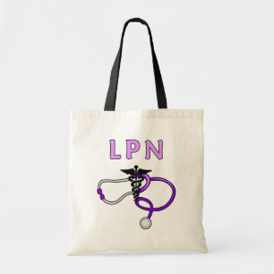 Tote Bag Stéthoscope des infirmières LPN