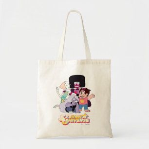 Tote Bag Steven Universe   Crystal Gem Group Huddle