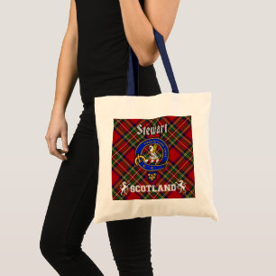 Tote Bag Stewart Clan Badge Tartan Fourre-tout