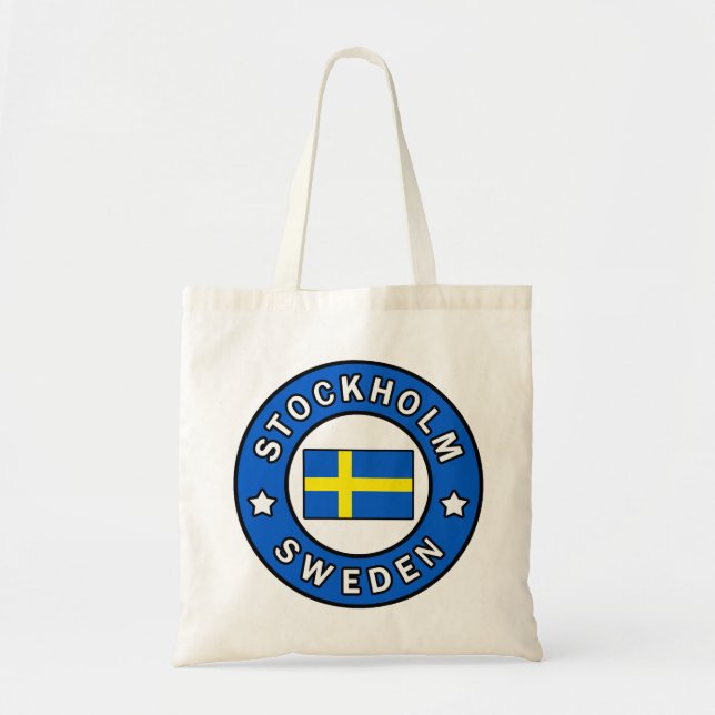 Tote Bag Stockholm Suède (Devant)
