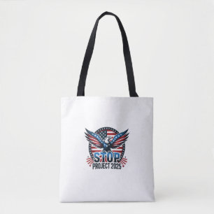 Tote Bag Stop Project 2025 - Défendre la démocratie - Vote 