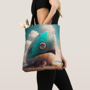 Tote Bag Strange Whale