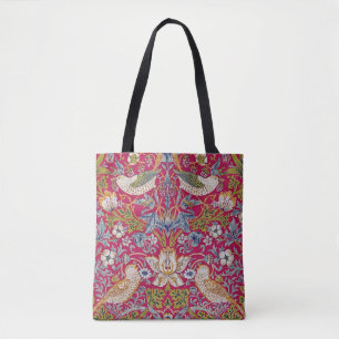 Tote Bag Strawberry Thief, William Morris