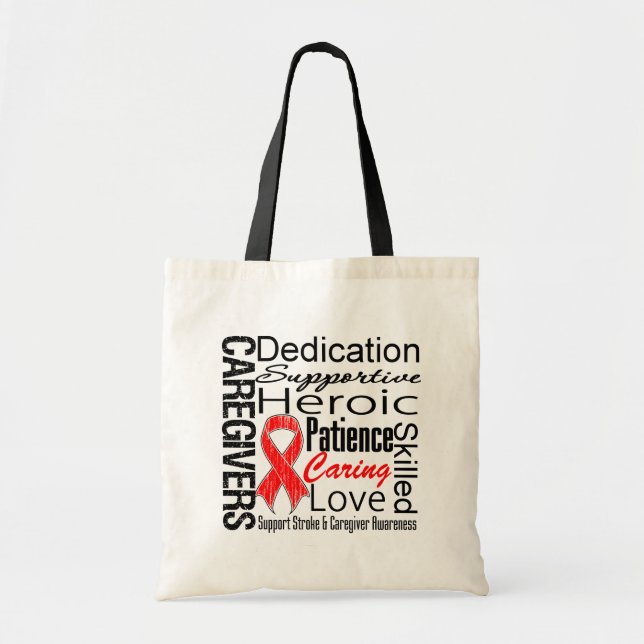 Tote Bag Stroke Caregivers Collage (Devant)