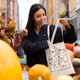 Tote Bag Style Bingo Halloween