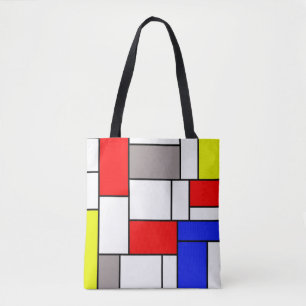 Tote Bag Style de Mondrian