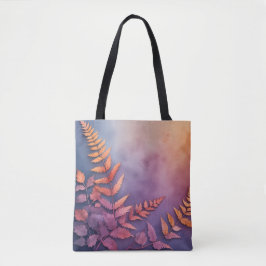 Tote Bag Style Eco feuille botanique Fourre-tout